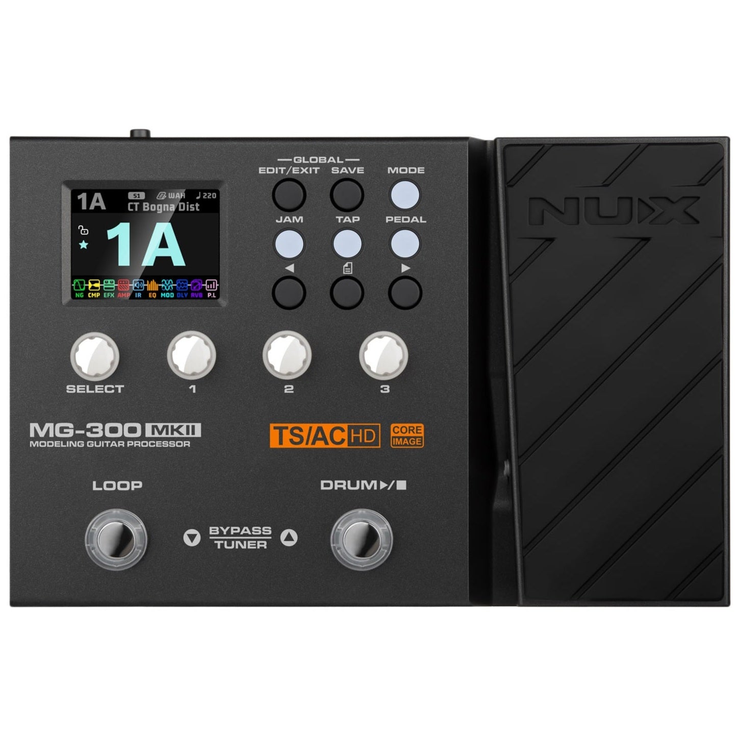 Nu-X MG-300 MKII Electric Guitar Multi-FX Processor Pedal