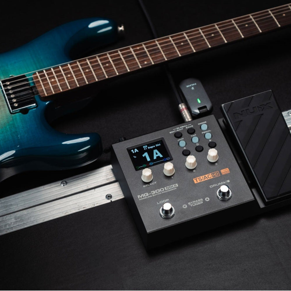 Nu-X MG-300 MKII Electric Guitar Multi-FX Processor Pedal