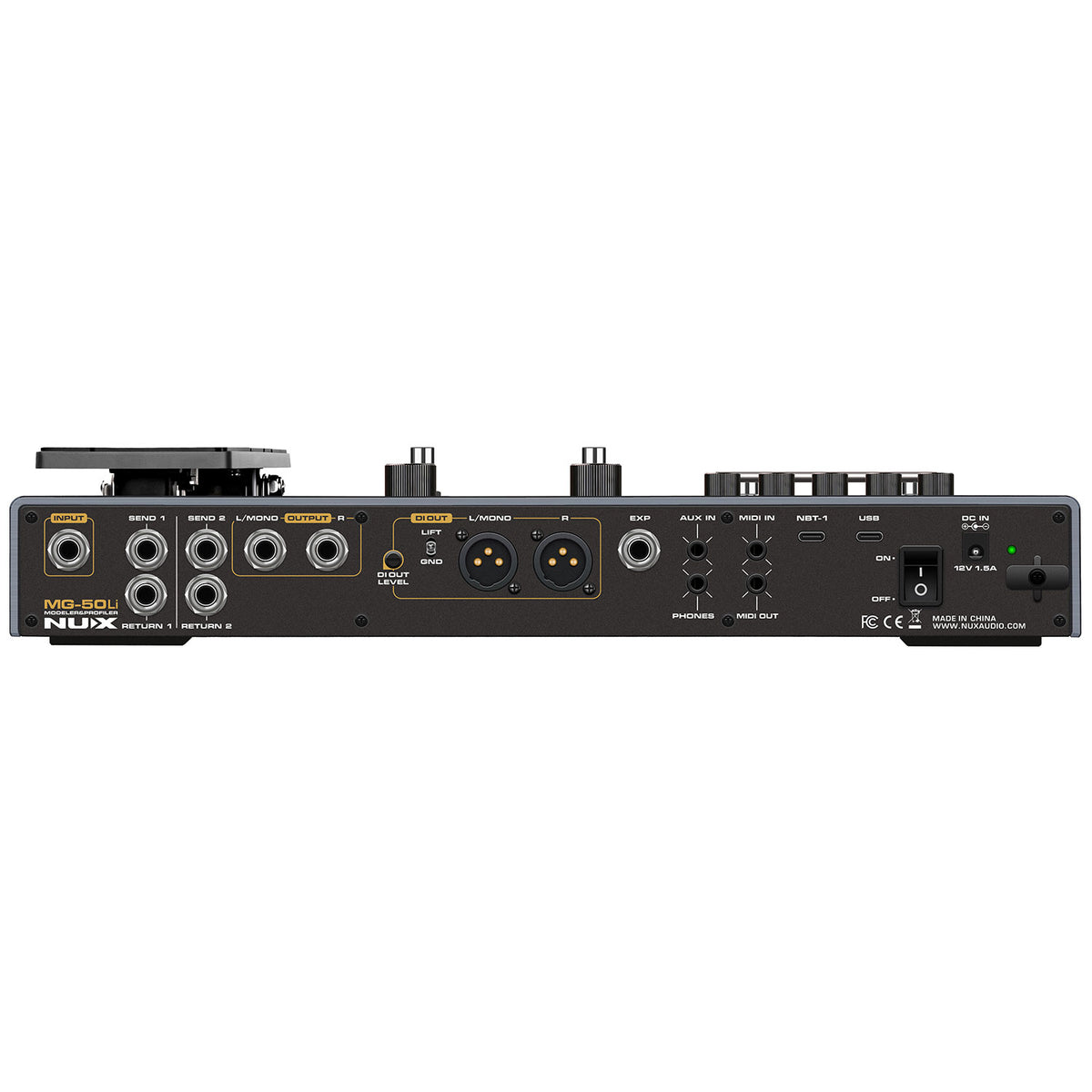 Nu-X MG-50li Guitar Multi-FX Modeler & Profiler Shadow Mist