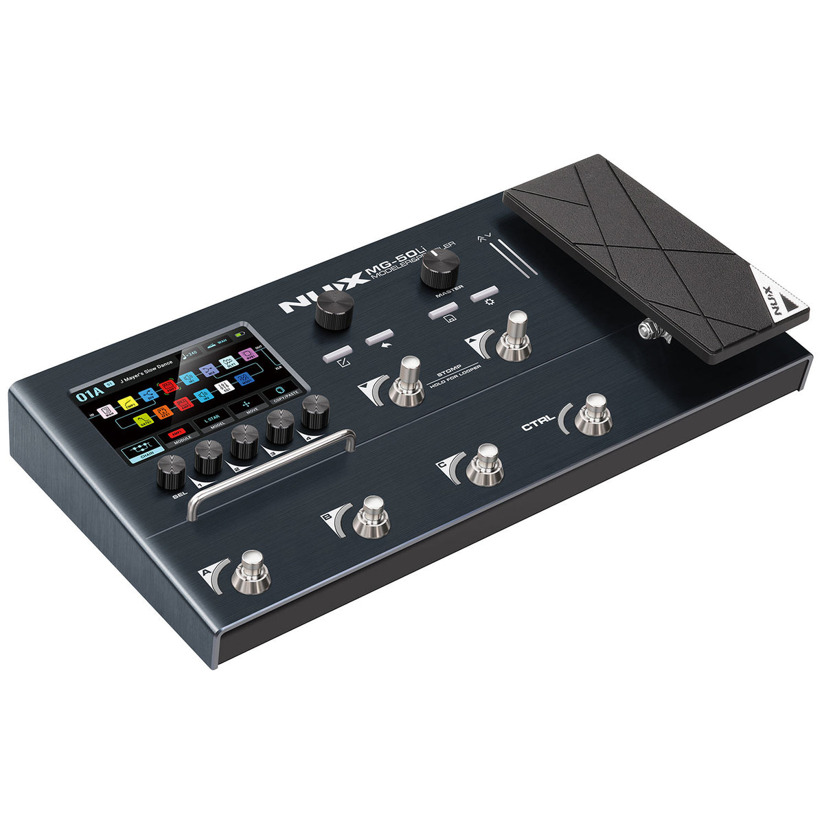 Nu-X MG-50li Guitar Multi-FX Modeler & Profiler Shadow Mist