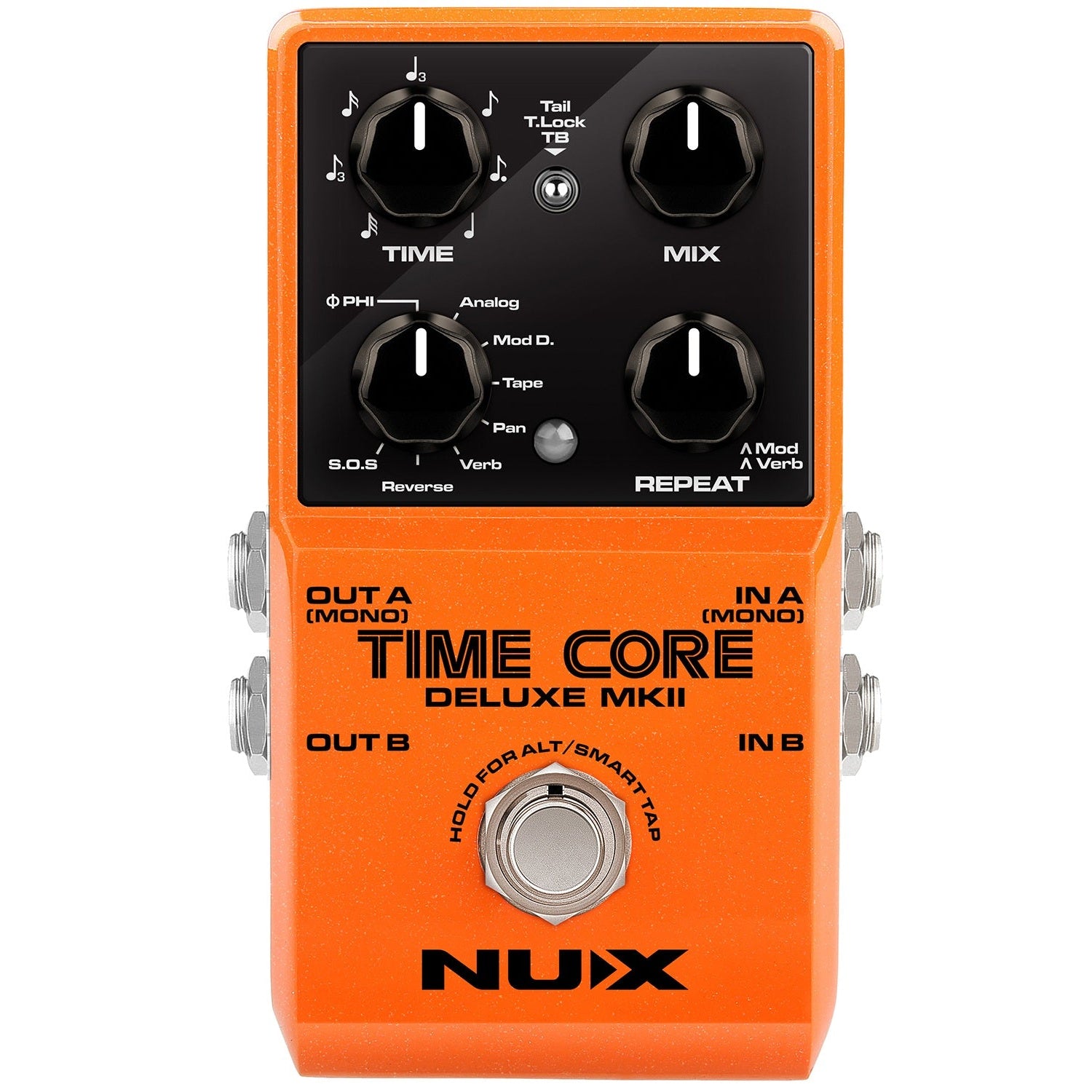 Nu-X Time Core Deluxe MkII Guitar Delay Effect Pedal