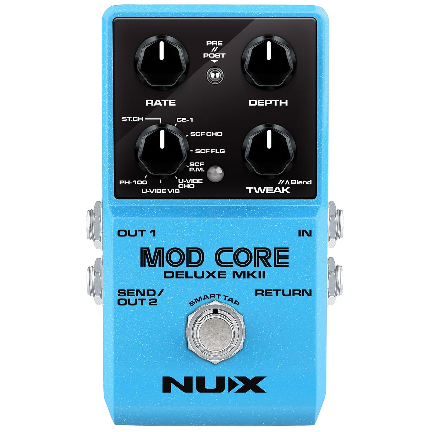 Nu-X Mod Core Deluxe mkII Guitar Modulator Effects Pedal