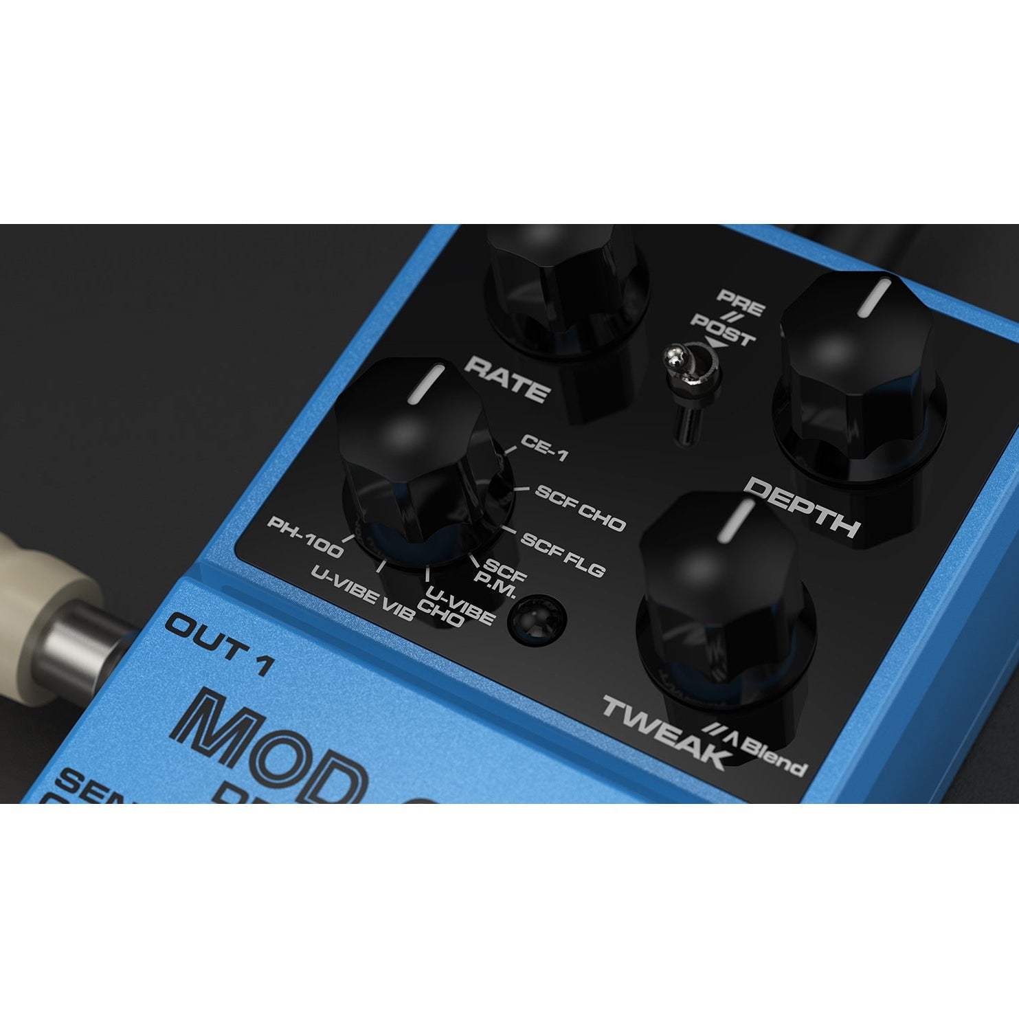 Nu-X Mod Core Deluxe mkII Guitar Modulator Effects Pedal