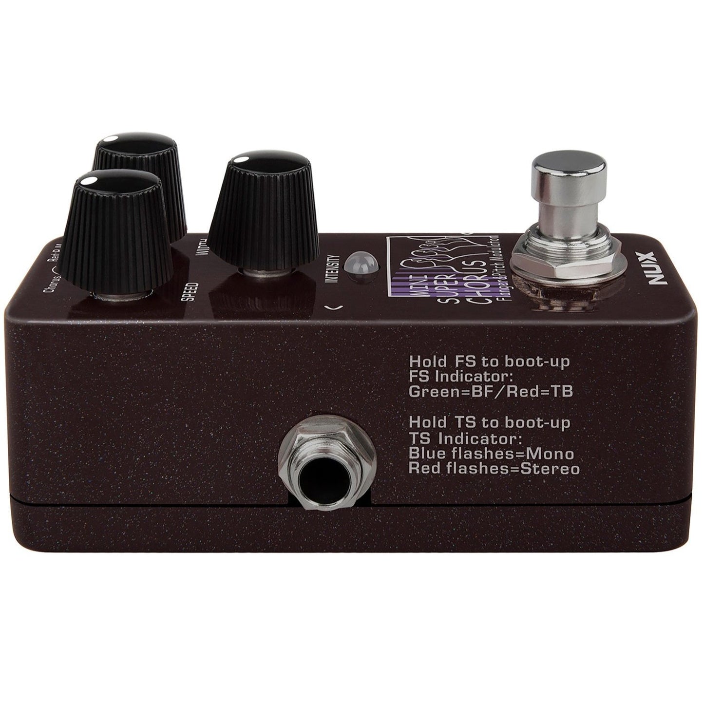Nu-X Super Chorus Flanger Guitar Effect Pedal NCH-5