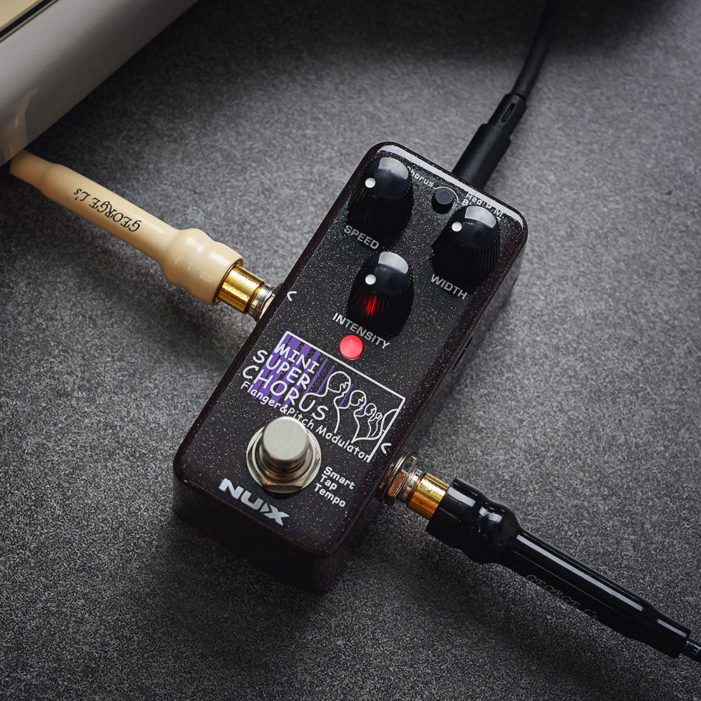 Nu-X Super Chorus Flanger Guitar Effect Pedal NCH-5