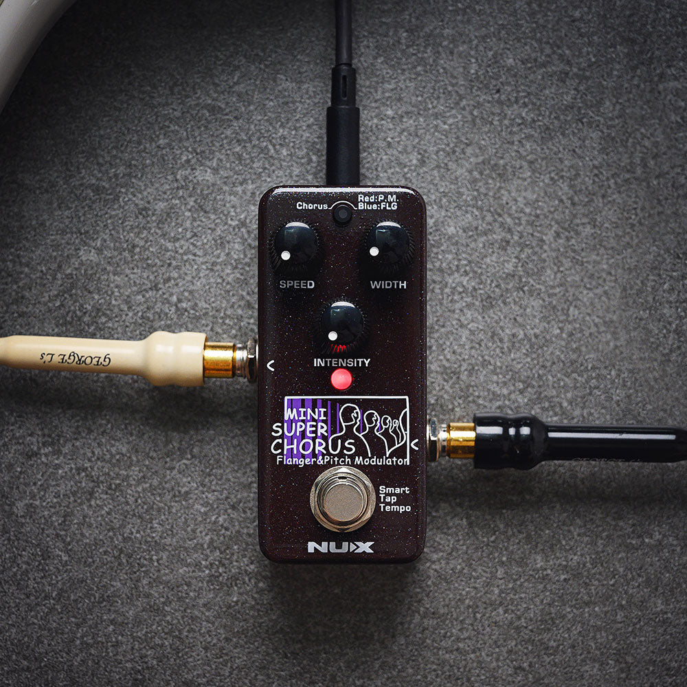 Nu-X Super Chorus Flanger Guitar Effect Pedal NCH-5