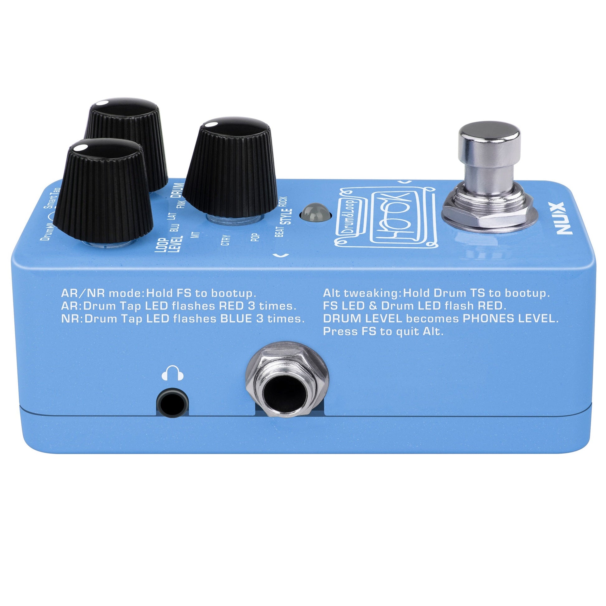 Nu-X Hook Drum & Loop Guitar Effects Pedal NDL-3