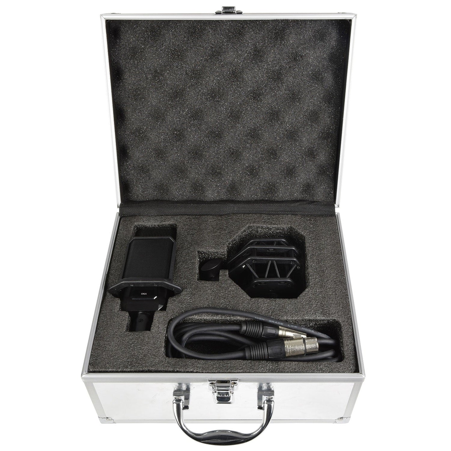 Citronic Condenser Microphone Kit Recording Studio CM25