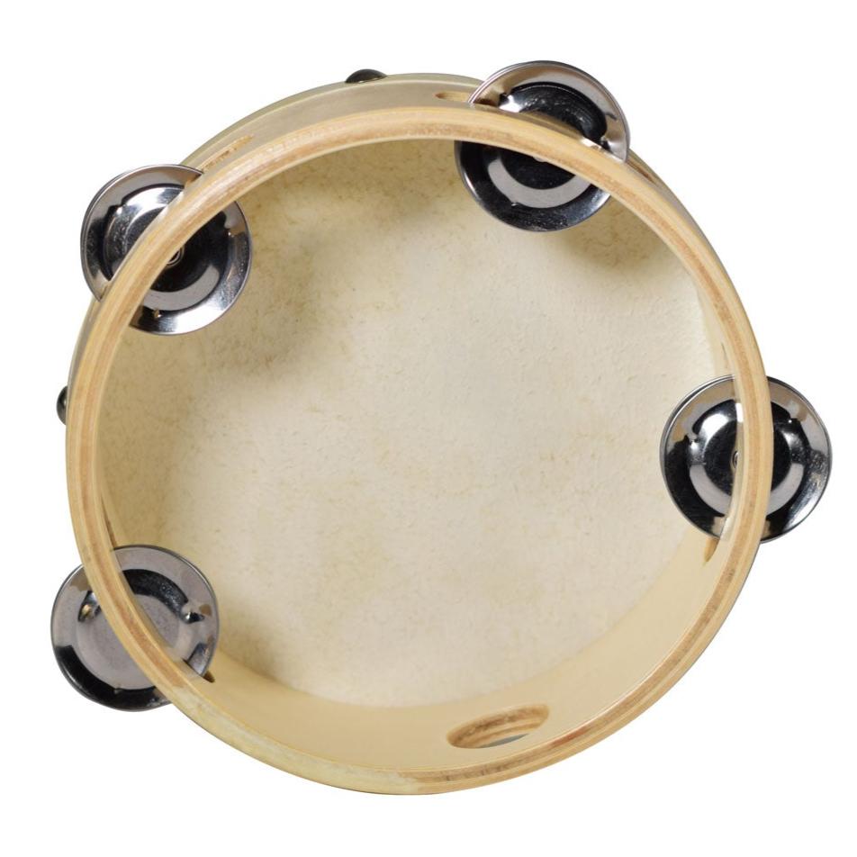 Traditional Headed Tambourine 15 cm 6" HAND PERCUSSION Musical Instrument