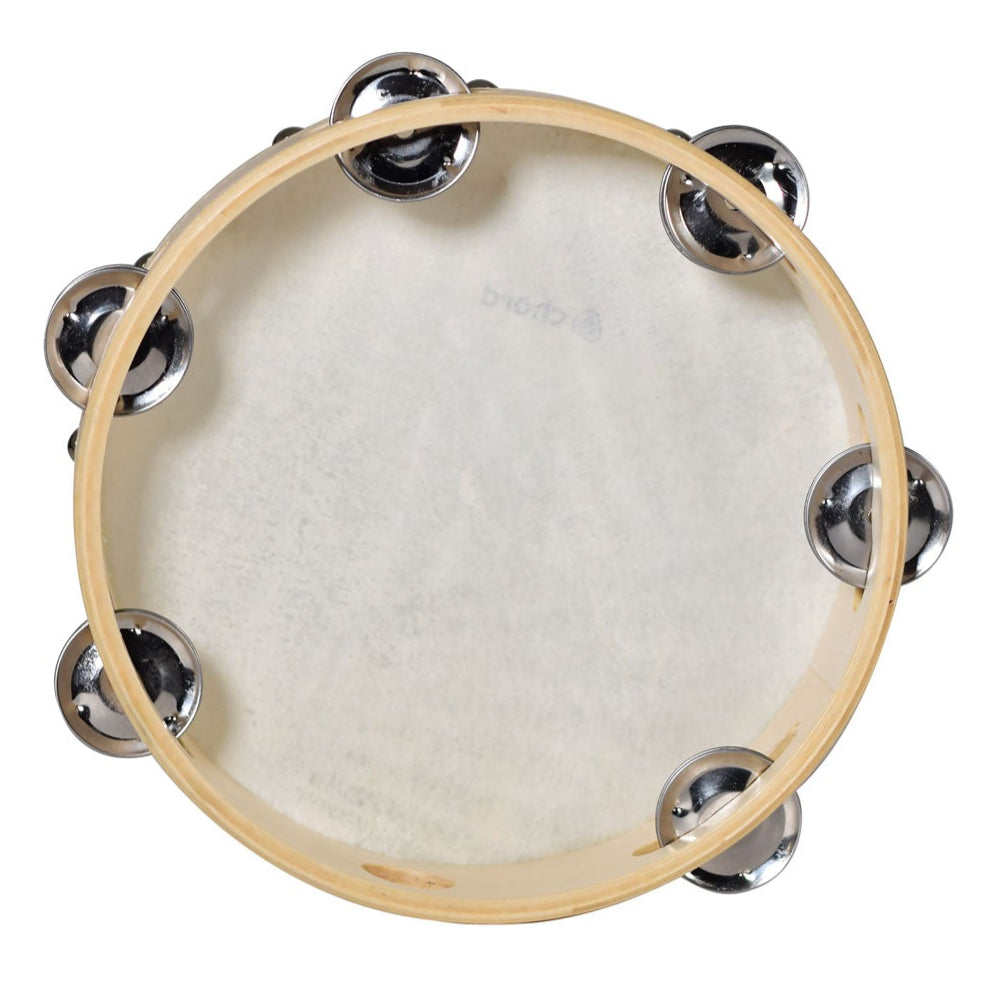 Tambourine 20 cm 8" Traditional Headed Instrument HAND PERCUSSION
