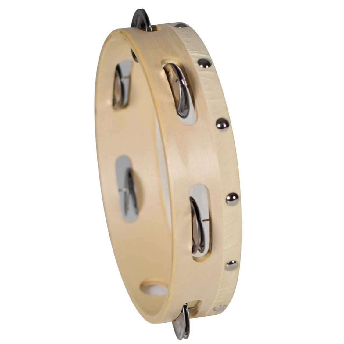 Tambourine 20 cm 8" Traditional Headed Instrument HAND PERCUSSION
