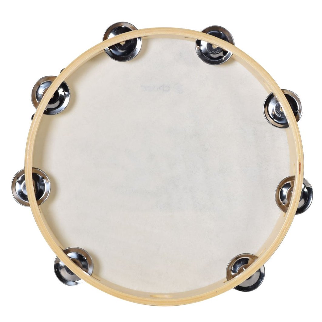 Chord Traditional Headed Tambourine 25 cm (10") HAND PERCUSSION Musical Instrument