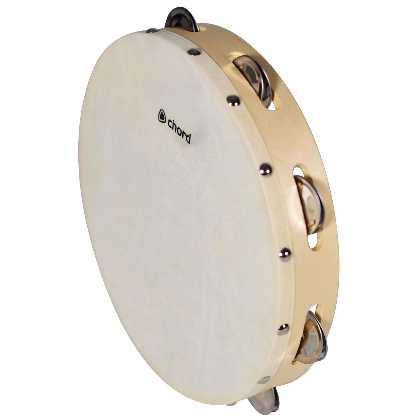 Chord Traditional Headed Tambourine 25 cm (10") HAND PERCUSSION Musical Instrument
