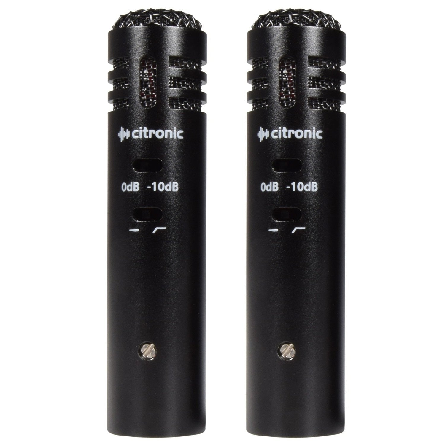 Citronic Condenser Microphone Stereo Pair Citronic ECM20 Instrument Choral Mics
