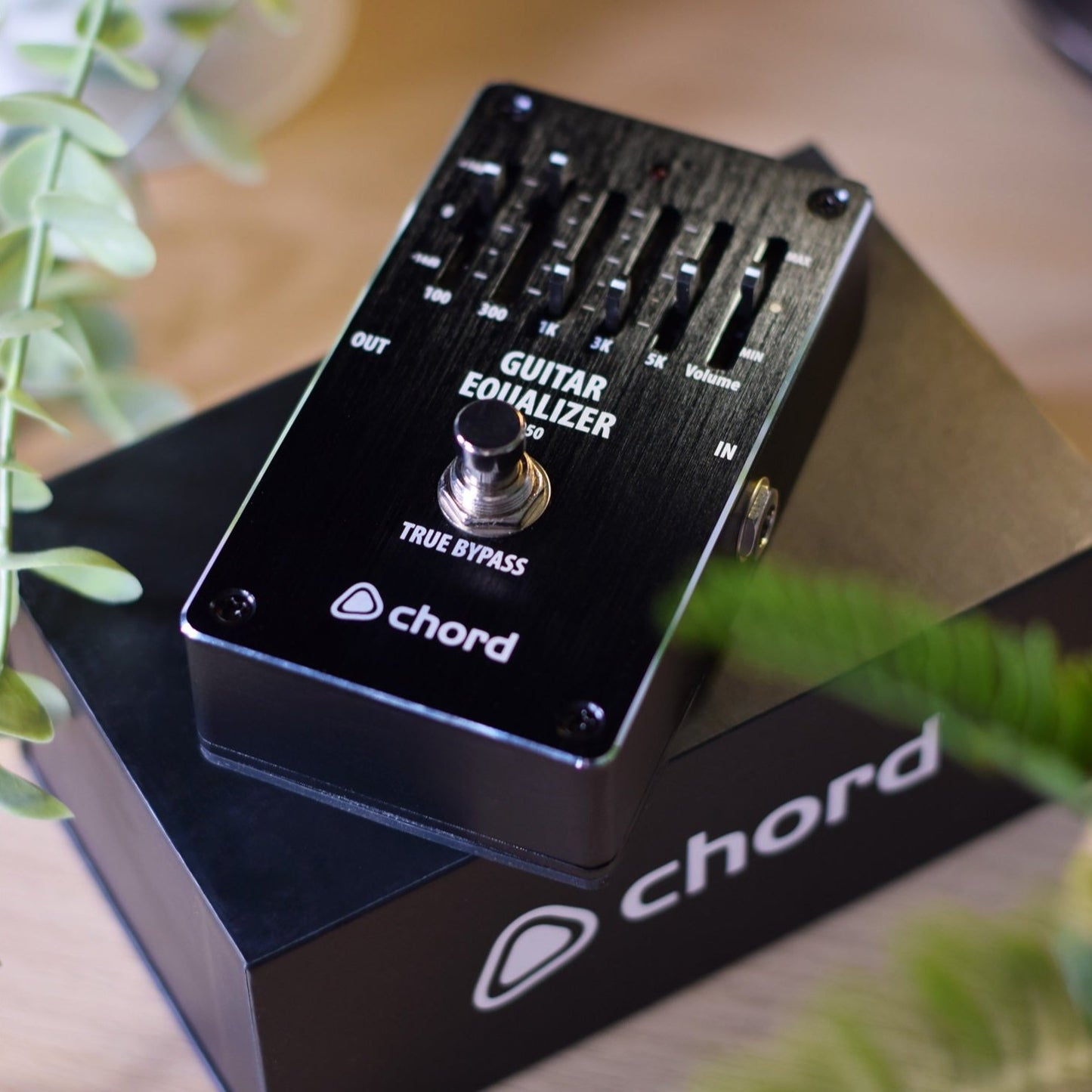 Chord Guitar GEQ 5-Band Graphic Equalizer Effect Pedal EQ-50