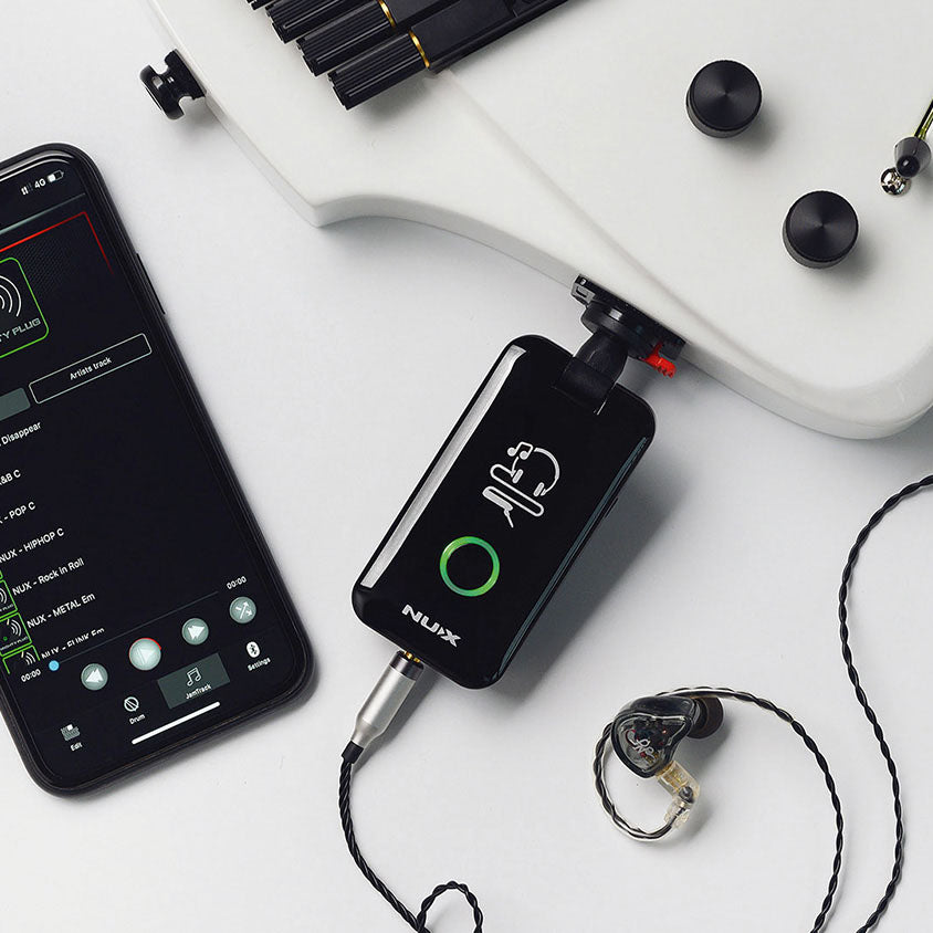 Nu-X Mighty Plug Guitar & Bass Modelling Headphone Amplifier with Bluetooth
