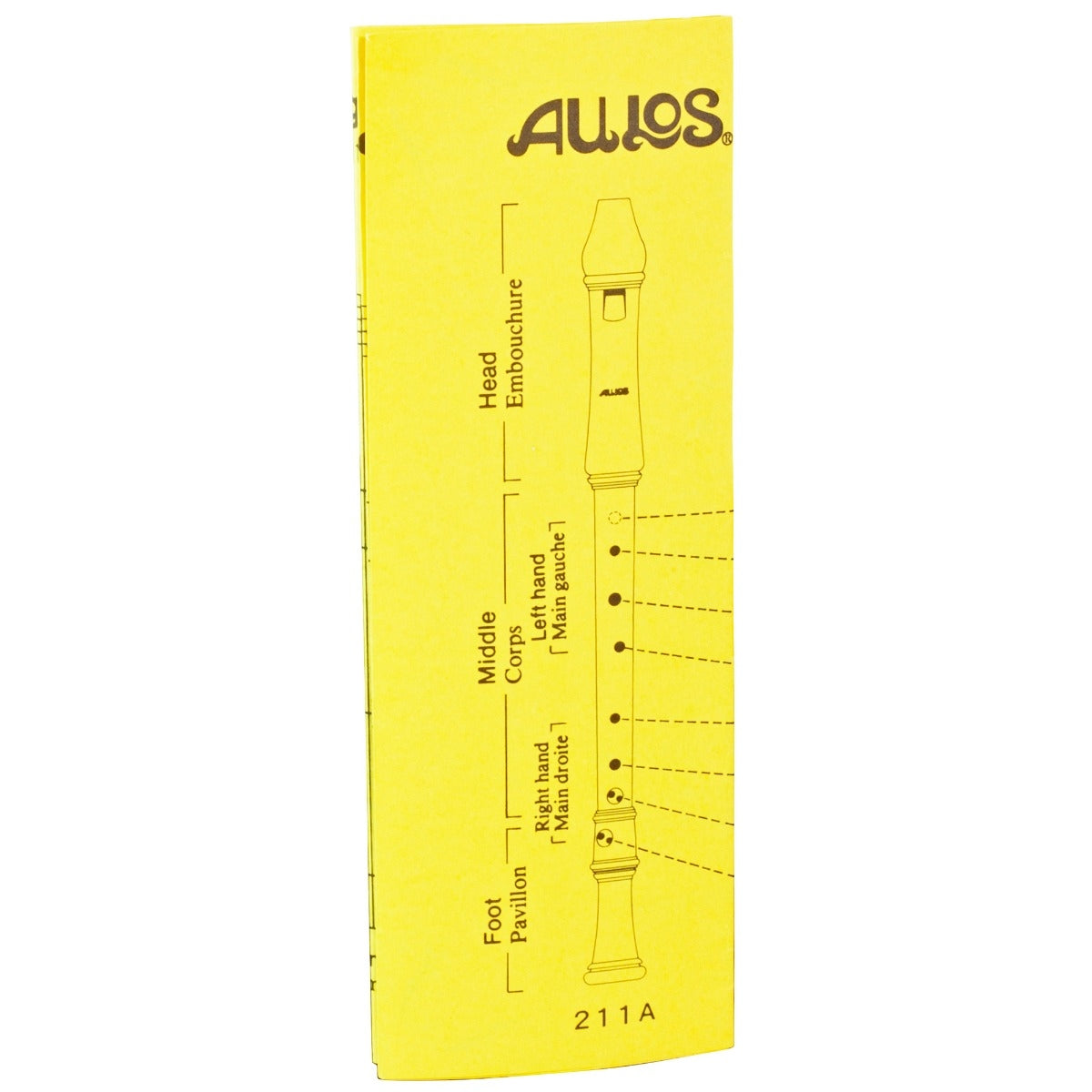 Aulos Tenor Recorder 211A Robin