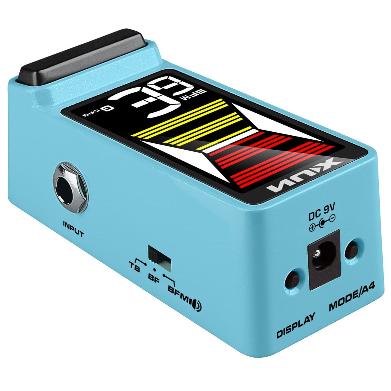 Nu-X Flow Tune Guitar Tuner Pedal - NTU-3 mkII BLUE