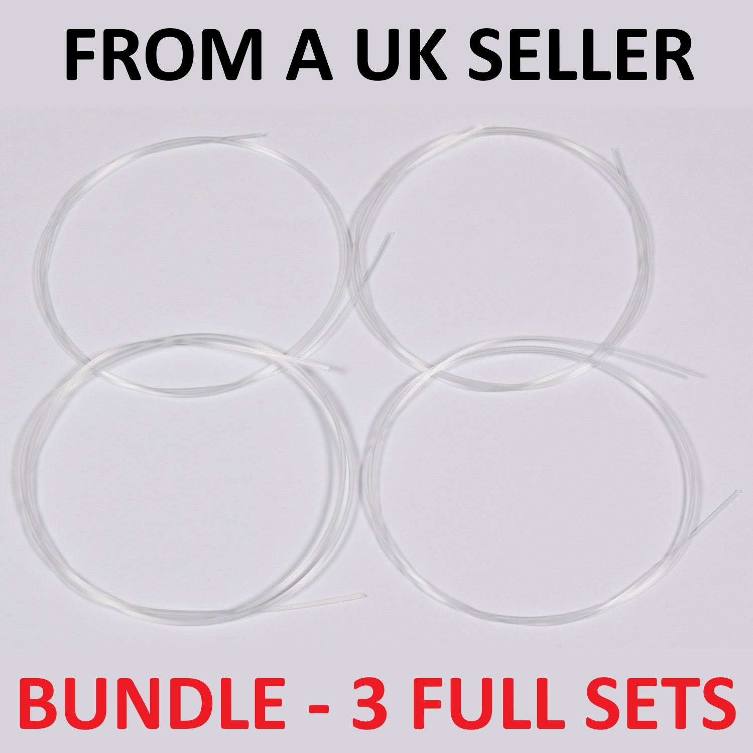 Chord Ukulele Strings Bundle - 3 Full Sets