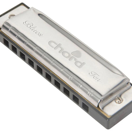Harmonica Blues Ten Diatonic Mouth Organ - Key E Chord