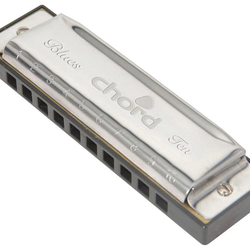 Chord Blues Ten Diatonic Harmonica Mouth Organ Key - G