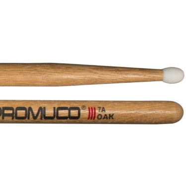 Promuco Oak Drumsticks 7A Nylon Tip Pair