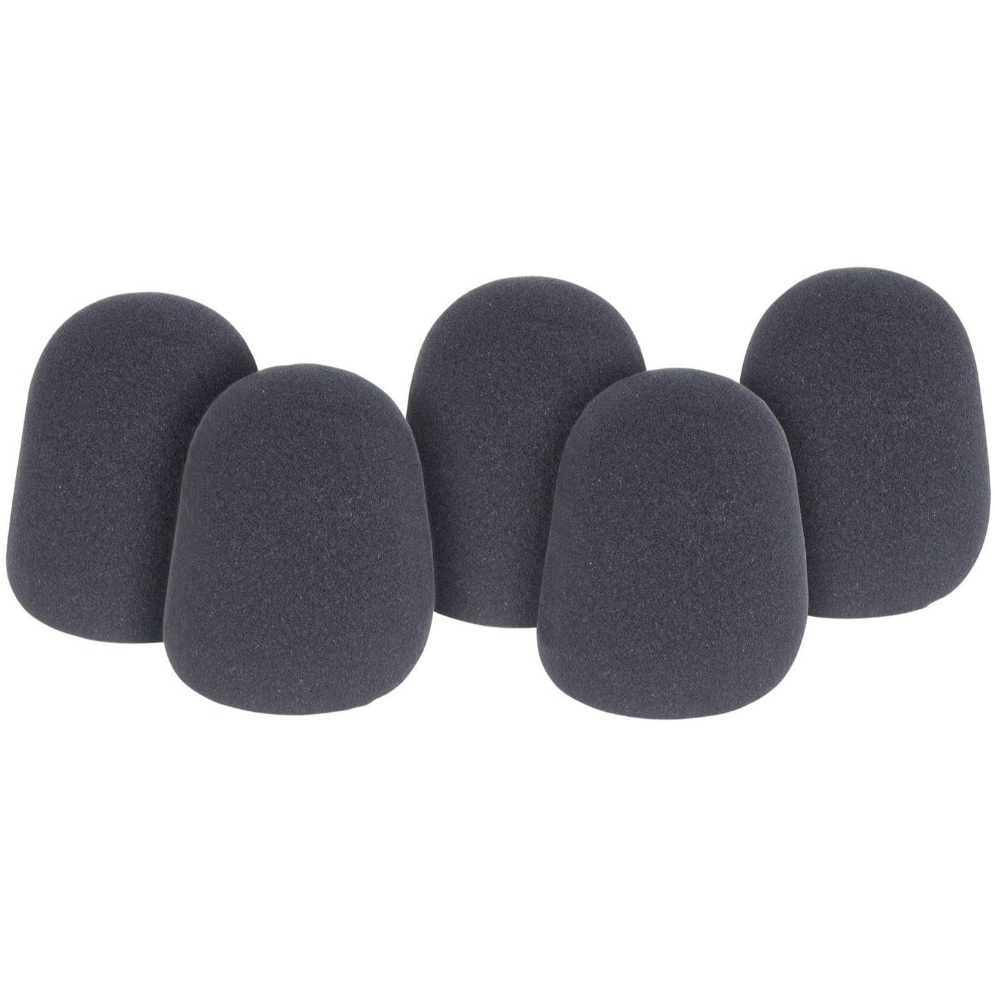 Microphone Windshield Filter Set of 5 Black