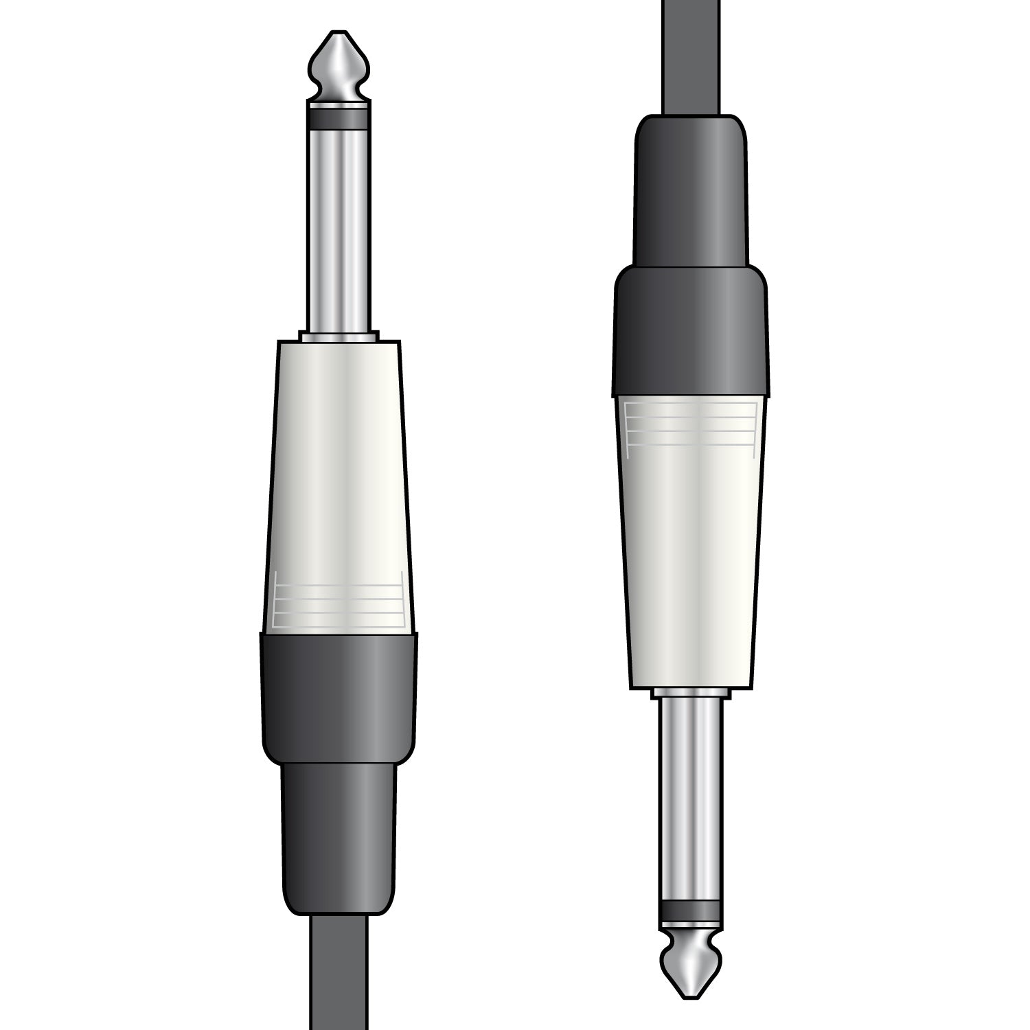 Guitar Cable 6.3mm Mono Jack Plug to 6.3mm Mono Jack Plug 1.5 m
