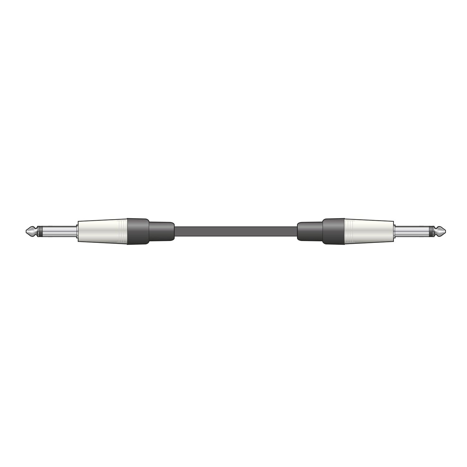 Guitar Lead 6 m-6.3mm Mono Jack Plug to Mono Jack Plug Cable