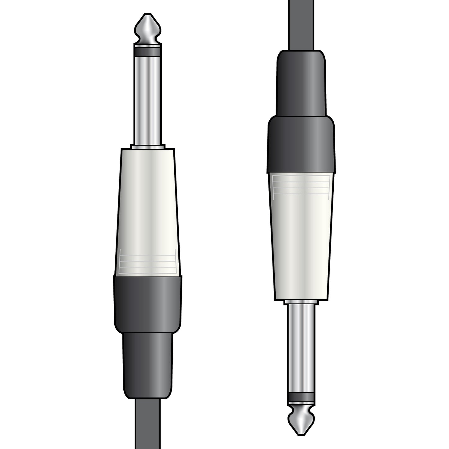 Guitar Lead 6 m-6.3mm Mono Jack Plug to Mono Jack Plug Cable