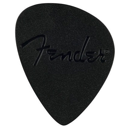 Fender Offset Guitar Plectrum Picks Black 6 Pack Medium .83 mm