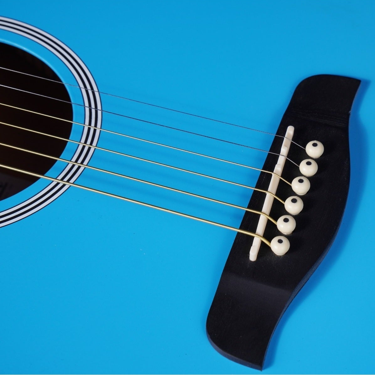 Brunswick Acoustic Guitar Grand Auditorium Cutaway Sky Blue BF100SBL