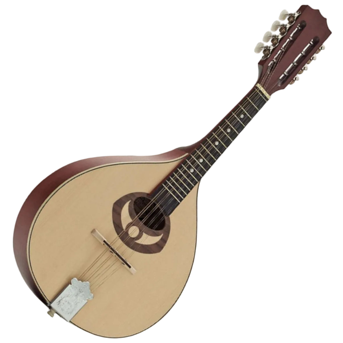 Ozark Flat Back Solid Spruce Mandolin Portuguese Style