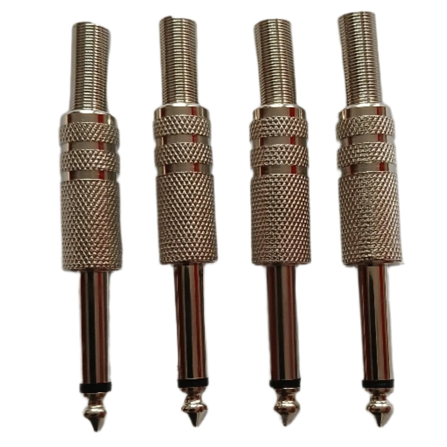 Jack Plug 6.3mm Set of Mono Unbalanced Guitar Instrument  Line Patch Cable