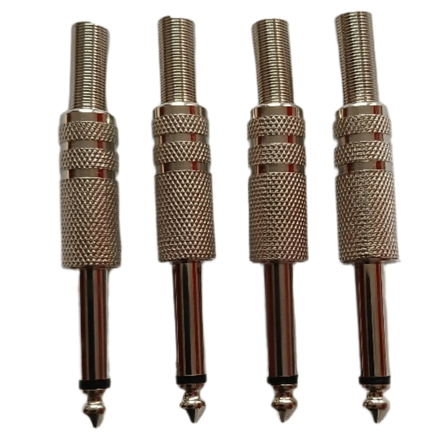 Jack Plug 6.3mm Set of Mono Unbalanced Guitar Instrument  Line Patch Cable