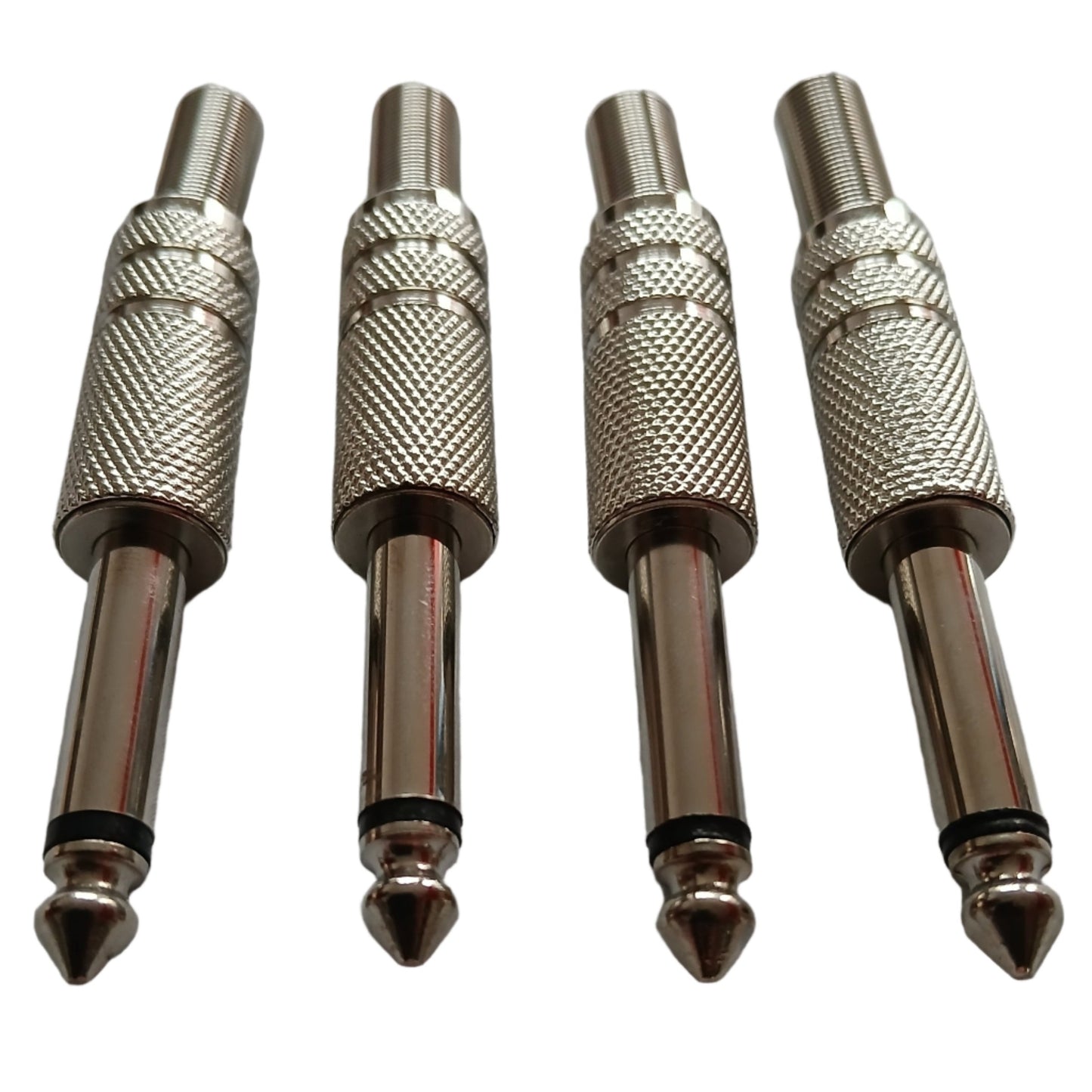 Jack Plug 6.3mm Set of Mono Unbalanced Guitar Instrument  Line Patch Cable