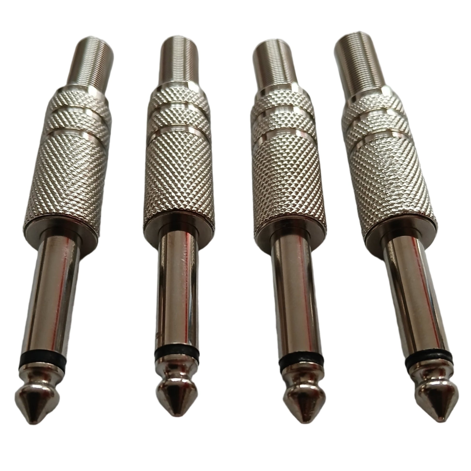 Jack Plug 6.3mm Set of Mono Unbalanced Guitar Instrument  Line Patch Cable