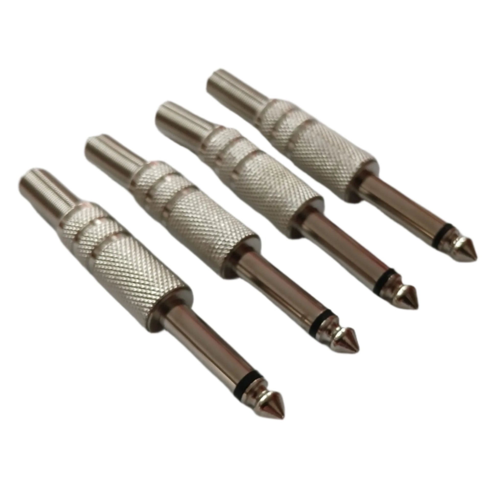Jack Plug 6.3mm Set of Mono Unbalanced Guitar Instrument  Line Patch Cable