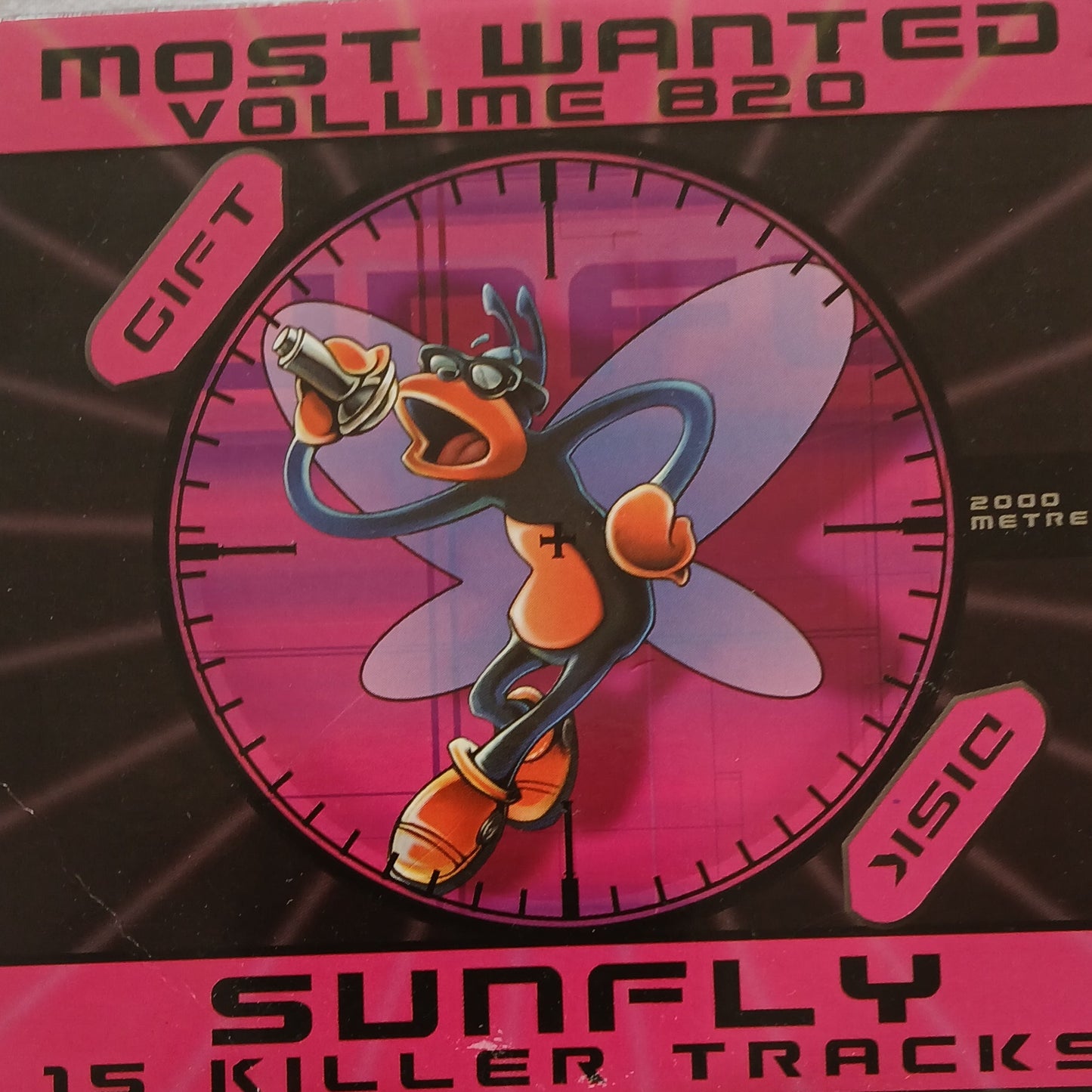 Sunfly Karaoke CDG Most Wanted Volume 820 CD+G Disc 15 Backing Tracks