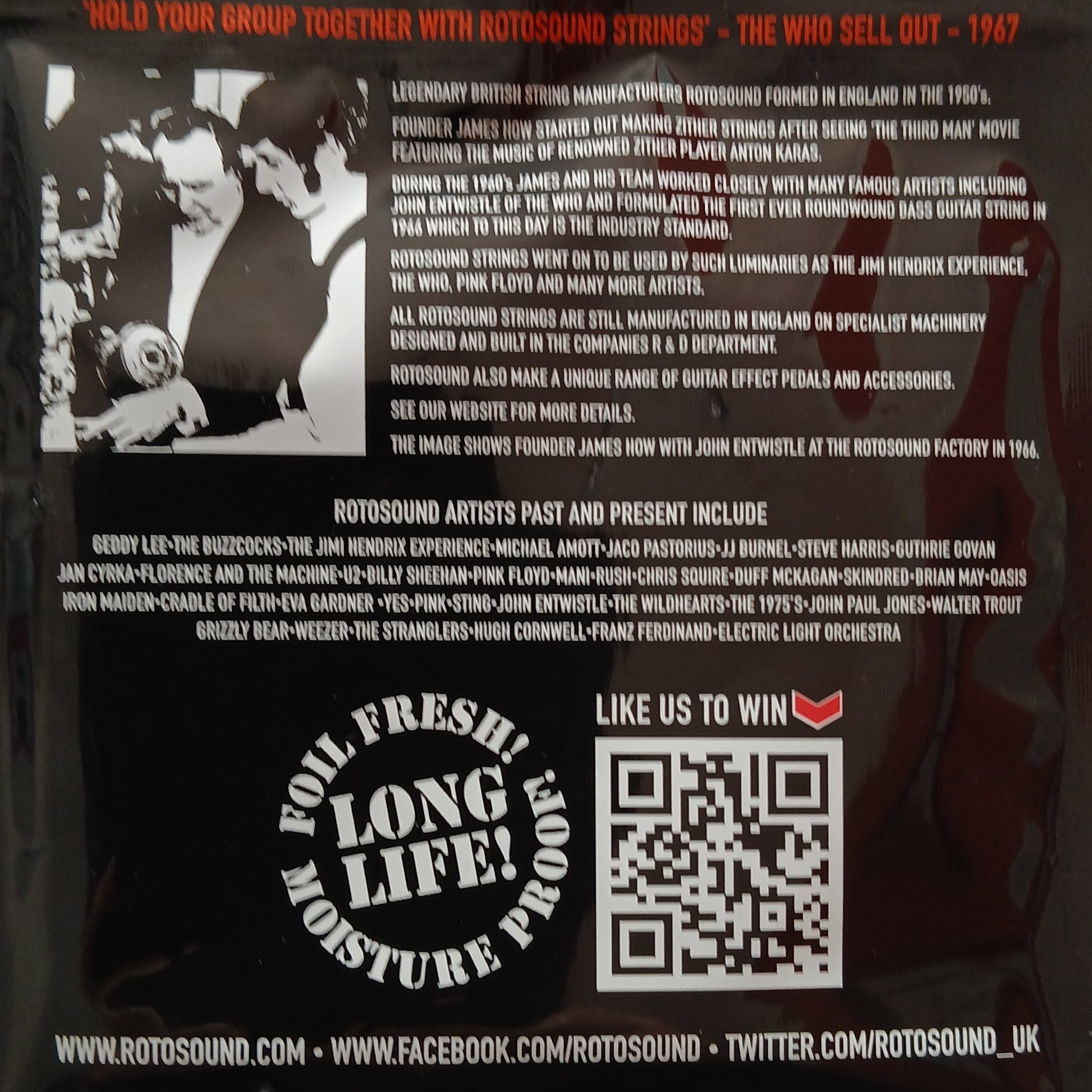 Rotosound Athena Bouzouki Strings 11-30 Phosphor Bronze RS70