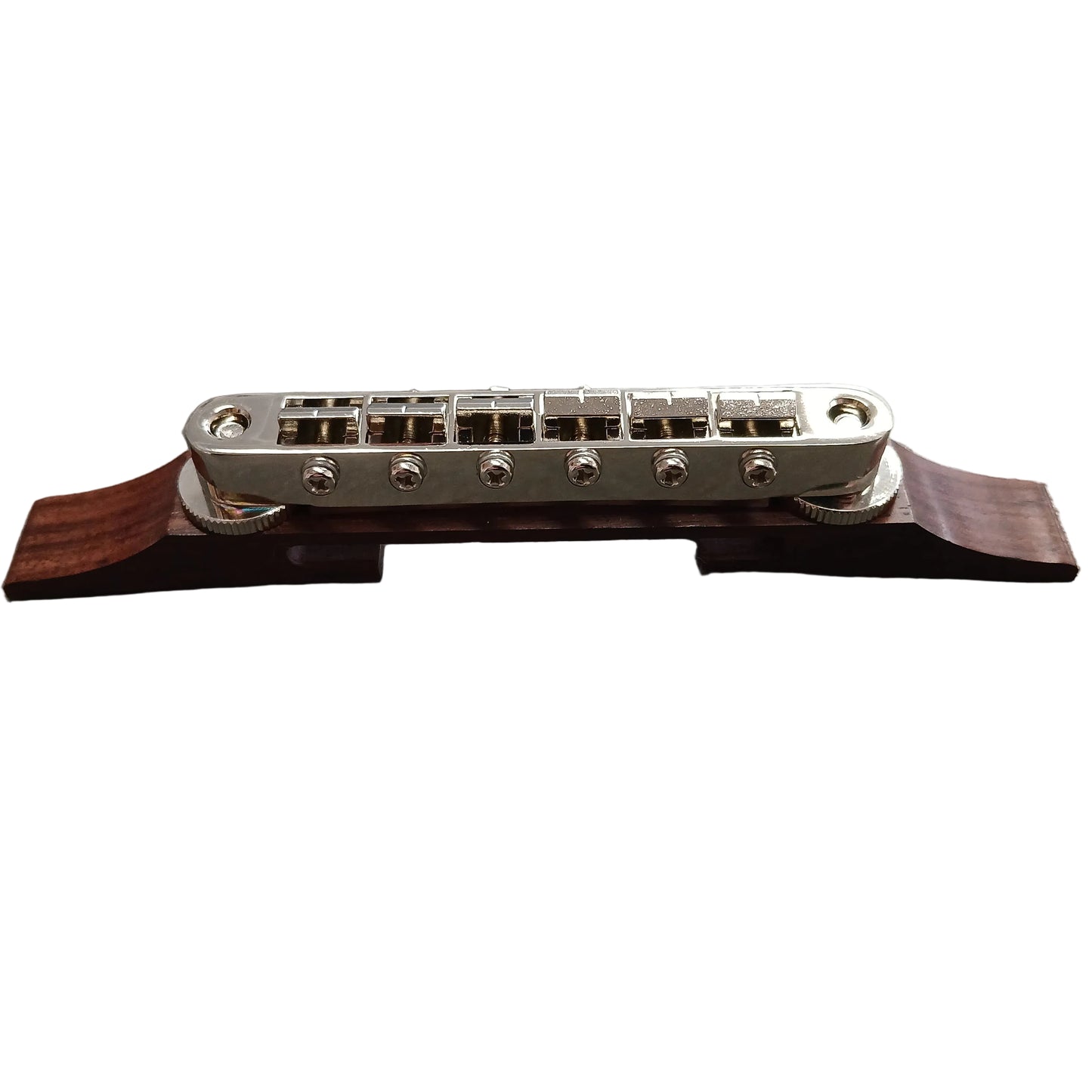 Semi-Acoustic Guitar Bridge Adjustable Height Saddles