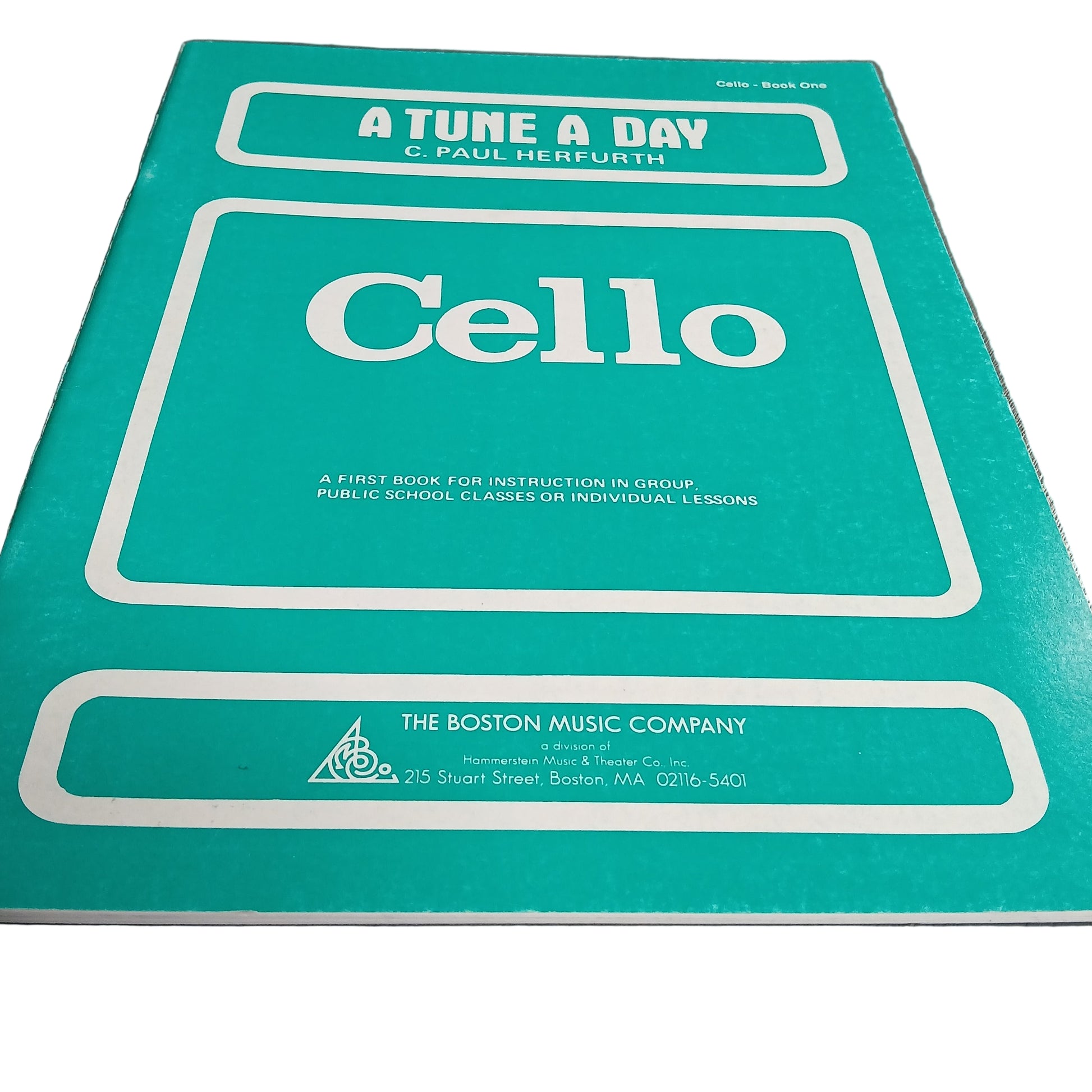 Tune a Day Cello Book One - C. Paul Herfurth