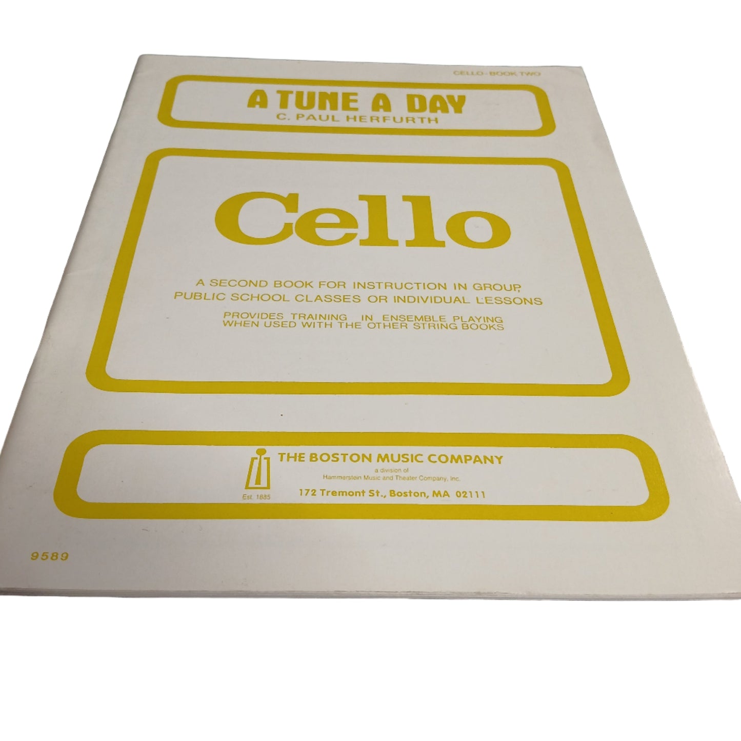Tune a Day Cello Book Two - C. Paul Herfurth