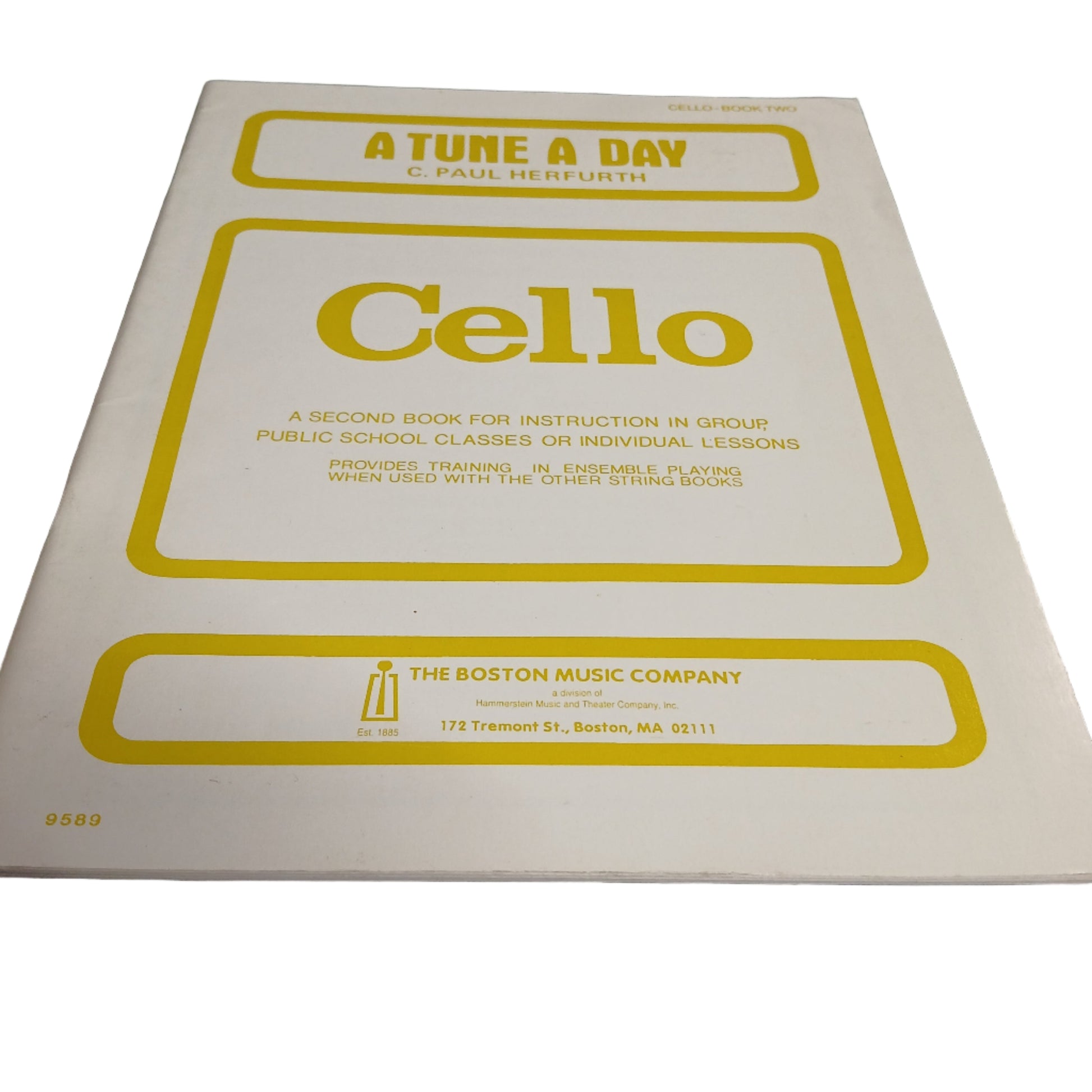 Tune a Day Cello Book Two - C. Paul Herfurth
