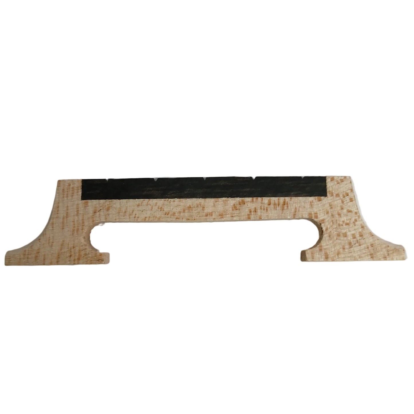 Banjo Bridge For 5 String 5/8" 2 Leg Maple With Ebony Insert