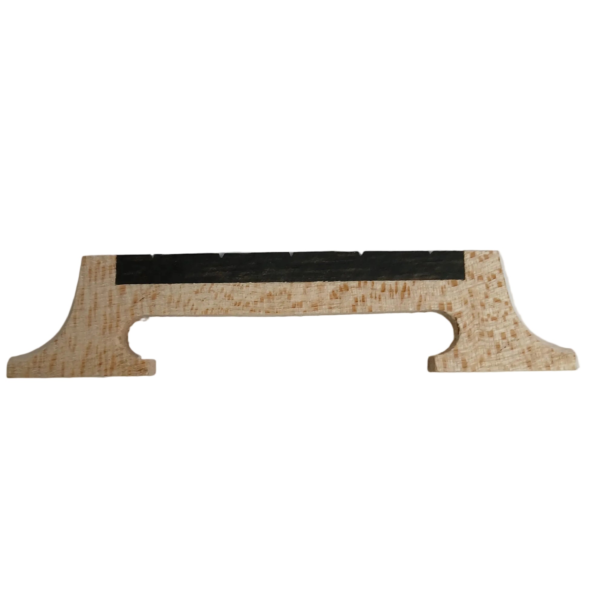 Banjo Bridge For 5 String 5/8" 2 Leg Maple With Ebony Insert