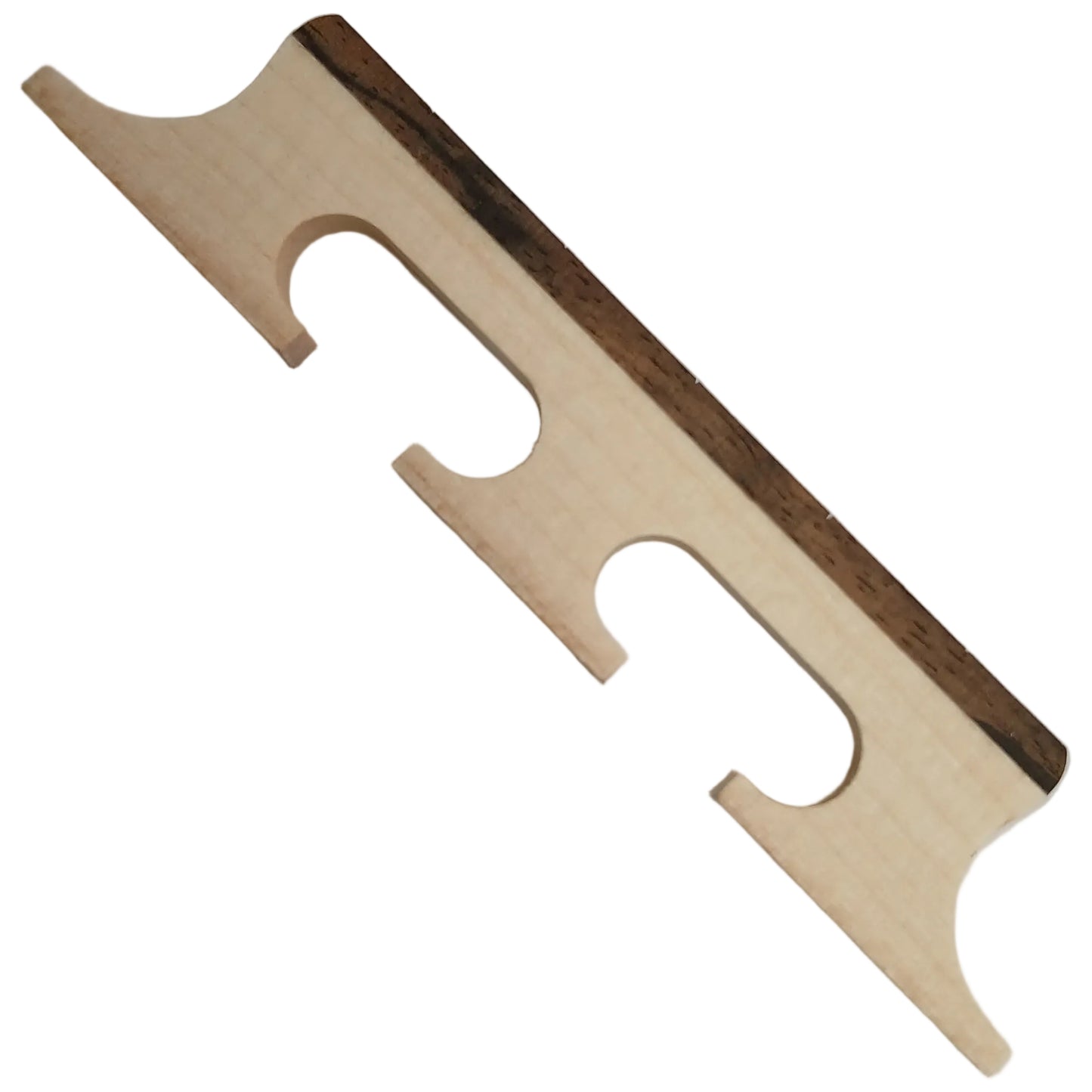 Banjo Bridge 5/8" 3 Leg Maple With Ebony Insert For 5 String