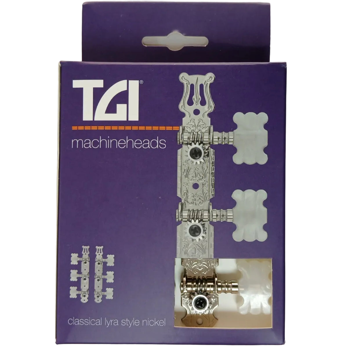 TGI Guitar Machine Tuning Head Classical 3 In A Line - Lyra