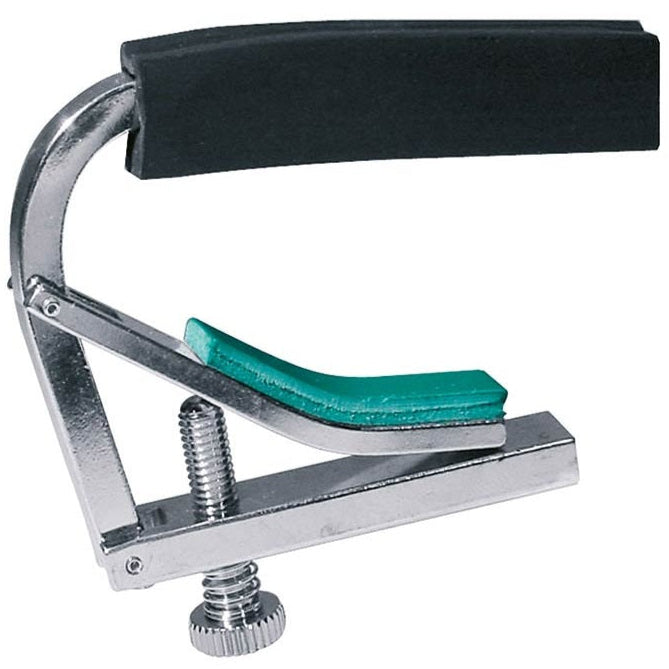 Boston Guitar Capo For Electric or Acoustic Guitar - SILVER