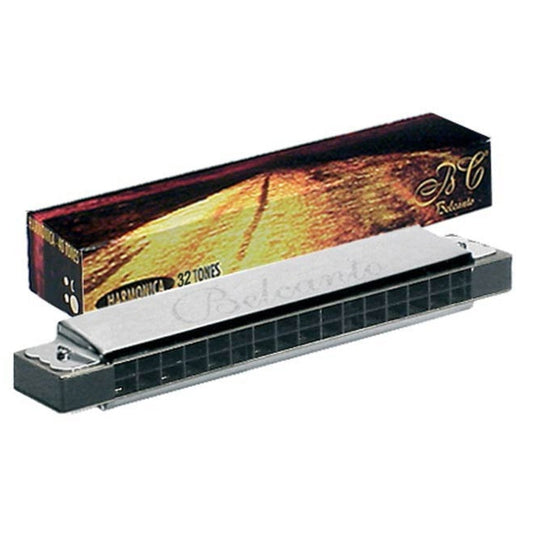 Belcanto Tremolo Harmonica Key C 32 Reeds HRM-32-C